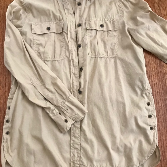 J.Crew Khaki Shirt - Picture 2 of 5
